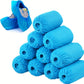 VALUEPAC Disposable Shoe Covers Blue Plastic Medical - 30G - 100Pcs